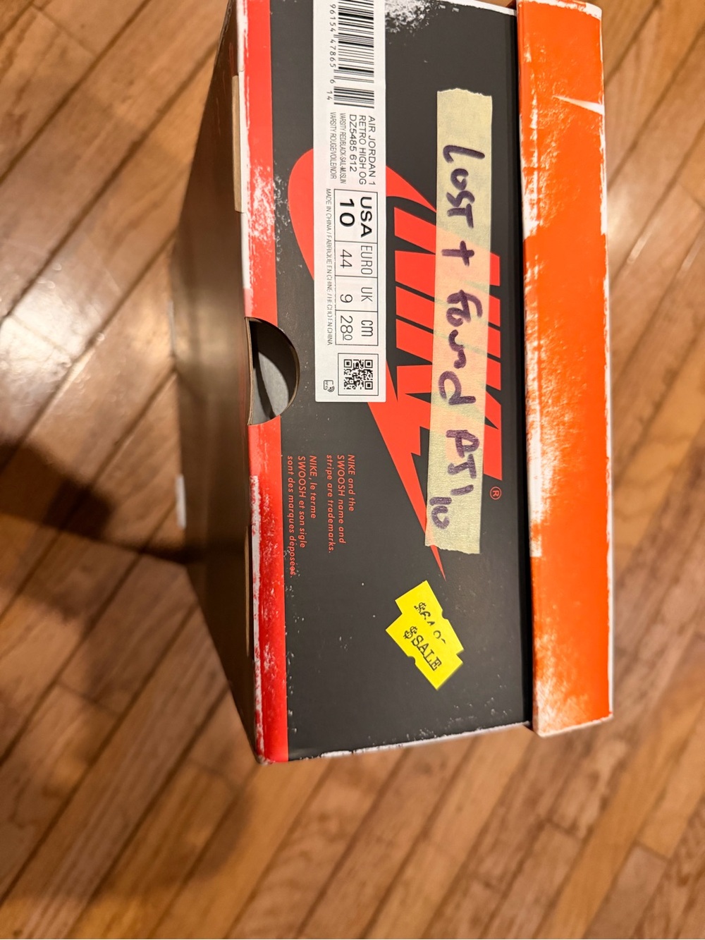 Jordan Lost and found size 10 DS - Picture 4 of 4